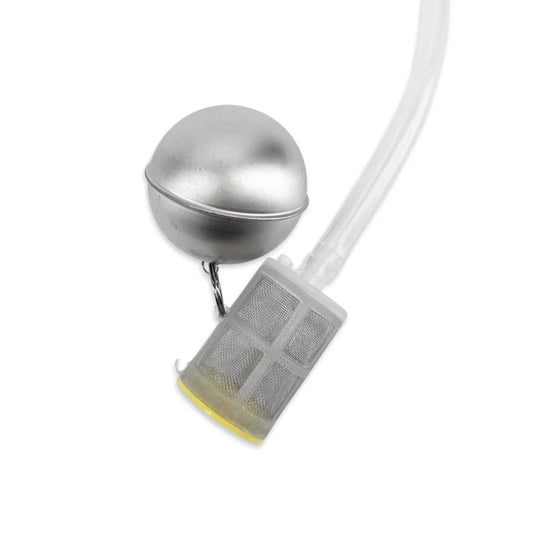 100cm Silicone Dip Tube Kit with Yellow Weighted Filter and SS Float