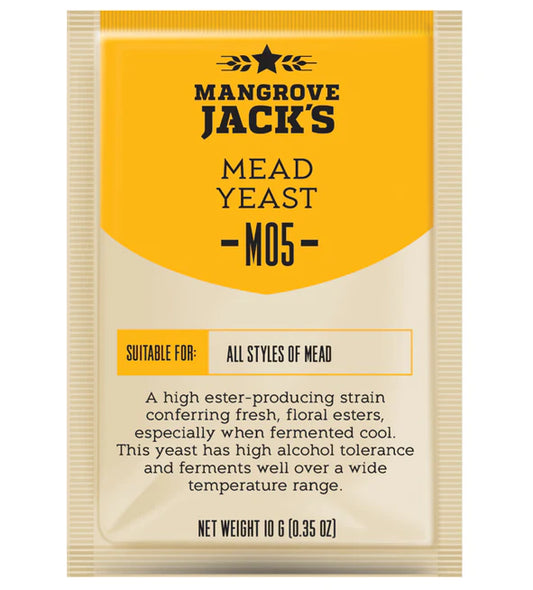 Mangrove Jack's Mead Yeast M05 10g