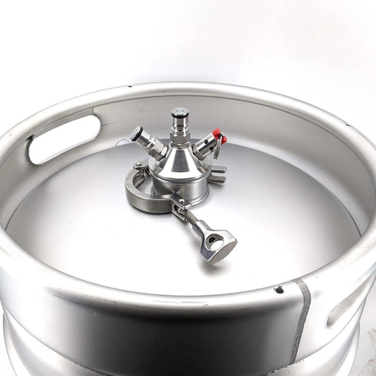 Ball Lock Tapping Head to 2 Inch TC (Commercial Keg Adaptor)