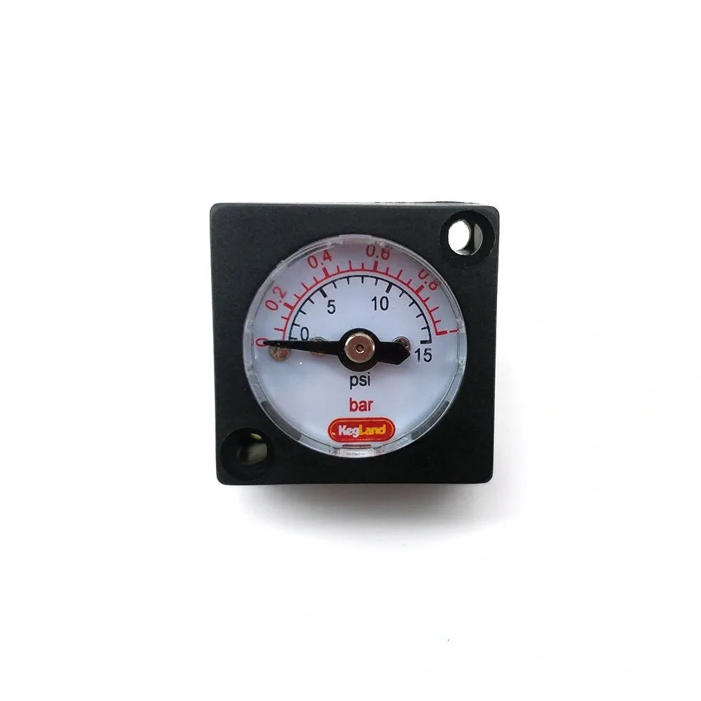 Mini Gauge for inline duotight regulator or blowtie