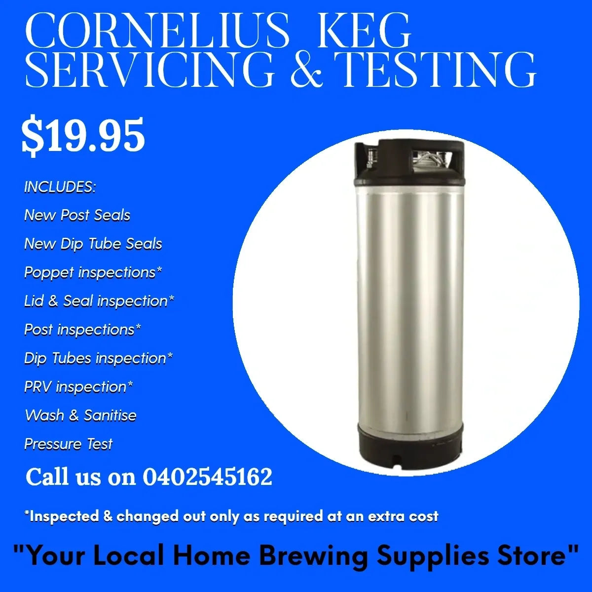 Cornelius Keg Service & Testing