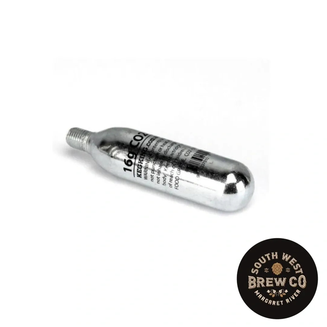 16g CO2 Charger Cartridge / Bulb (threaded)