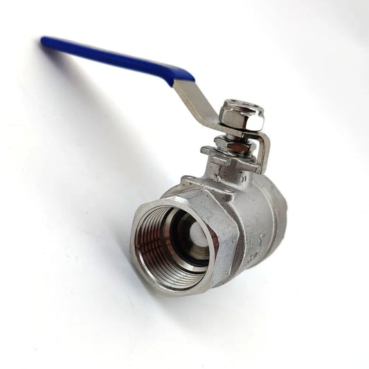 304 Full Bore Stainless Steel Ball Valve 3/4 Inch Female x 3/4 Inch Female NPT