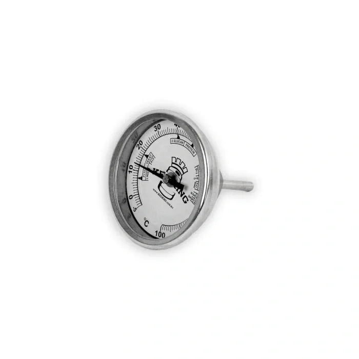 Bi-Metal 3inch Dial Weldless Thermometer