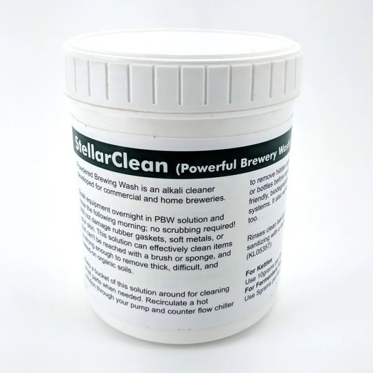 StellarClean PBW (Powerful Brewing Wash) - Brewery Cleaner, Beer Line Cleaner, Keg Wash